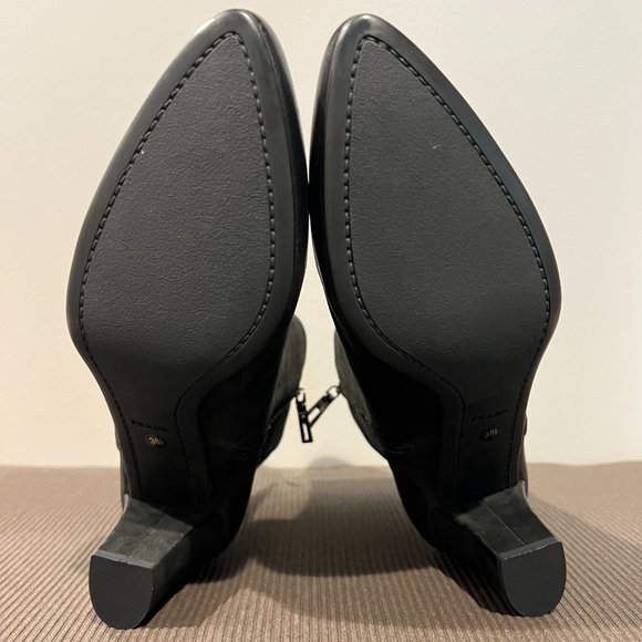 Prada Womens Bootie Size 38.5 (size 7.5) - Picture 3 of 5